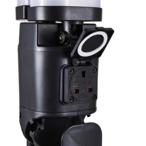 Area Tower Light with Outlet Socket 8000 Lumens - Image 3